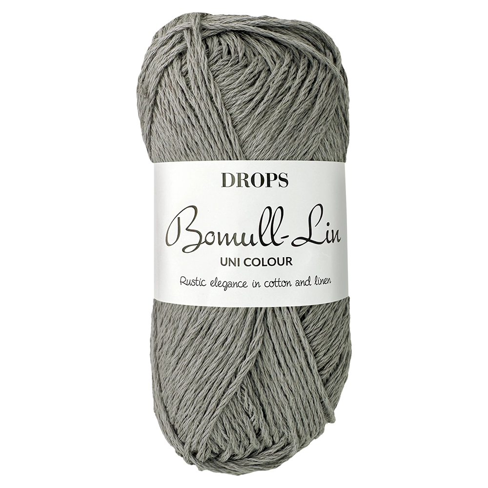 #Farbe_Drops Bomull-Lin | 20 Graublau