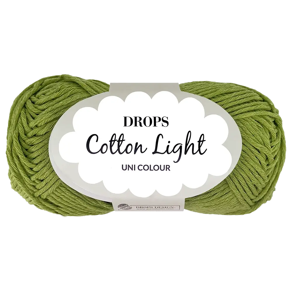 #Farbe_Drops Cotton Light | 11 Apfelgrün