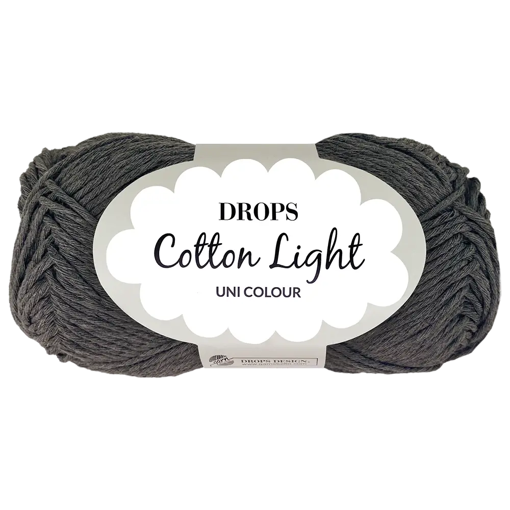 #Farbe_Drops Cotton Light | 30 Dunkelgrau