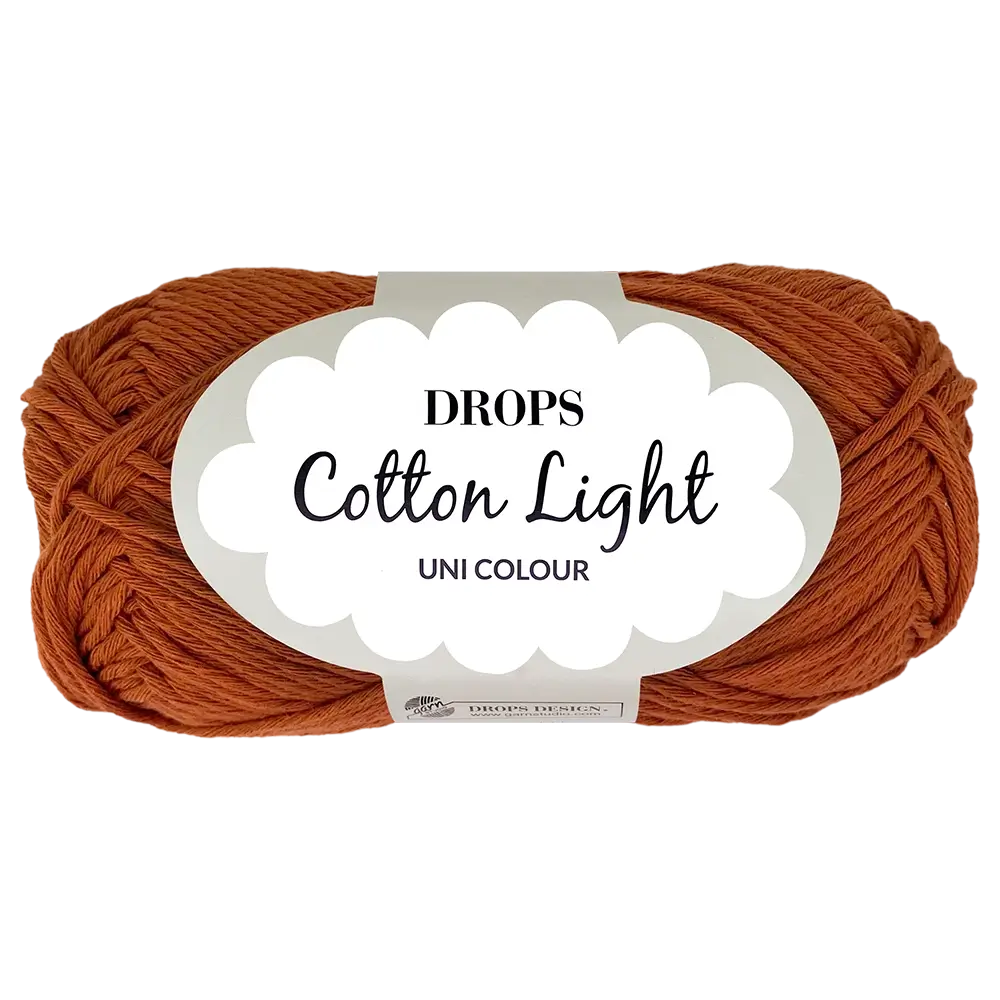 #Farbe_Drops Cotton Light | 35 Rostrot