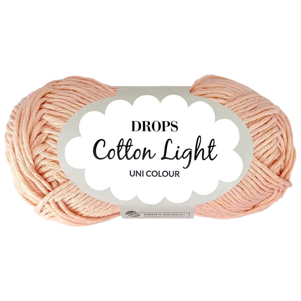#Farbe_Drops Cotton Light | 40 Hellpfirsich