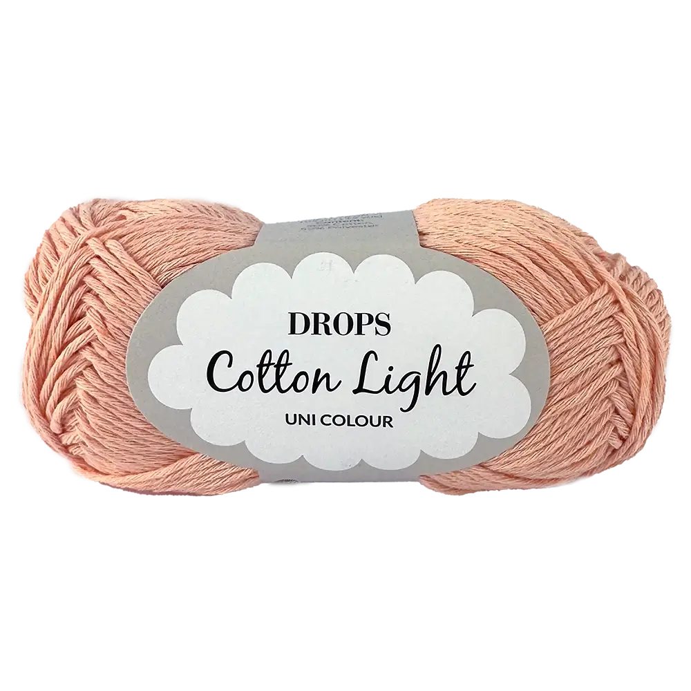 #Farbe_Drops Cotton Light | 53 Pfirsich