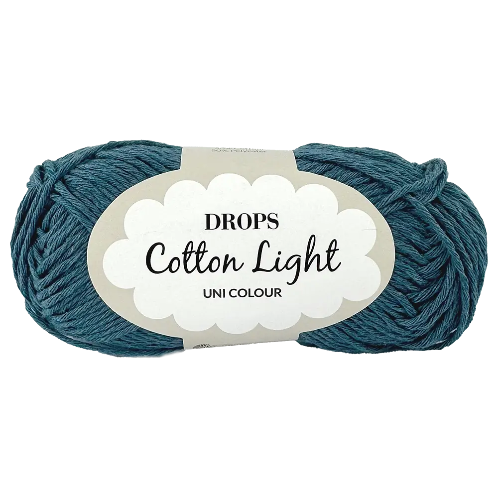 #Farbe_Drops Cotton Light | 54 Petrol