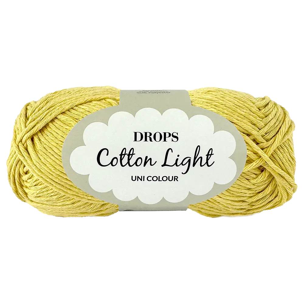 #Farbe_Drops Cotton Light | 55 Zitrone