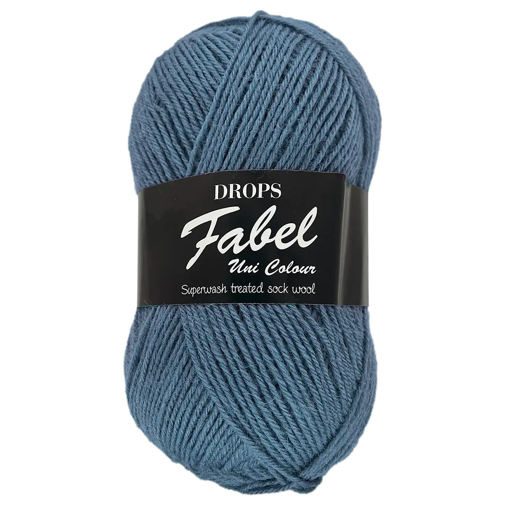 #Farbe_Drops Fabel Uni | 103 Graublau