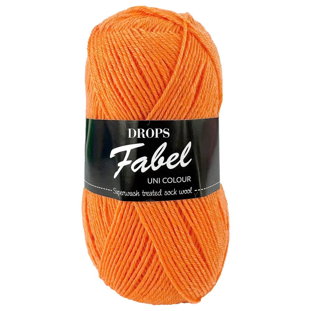 #Farbe_Drops Fabel Uni | 119 Elektrisches Orange