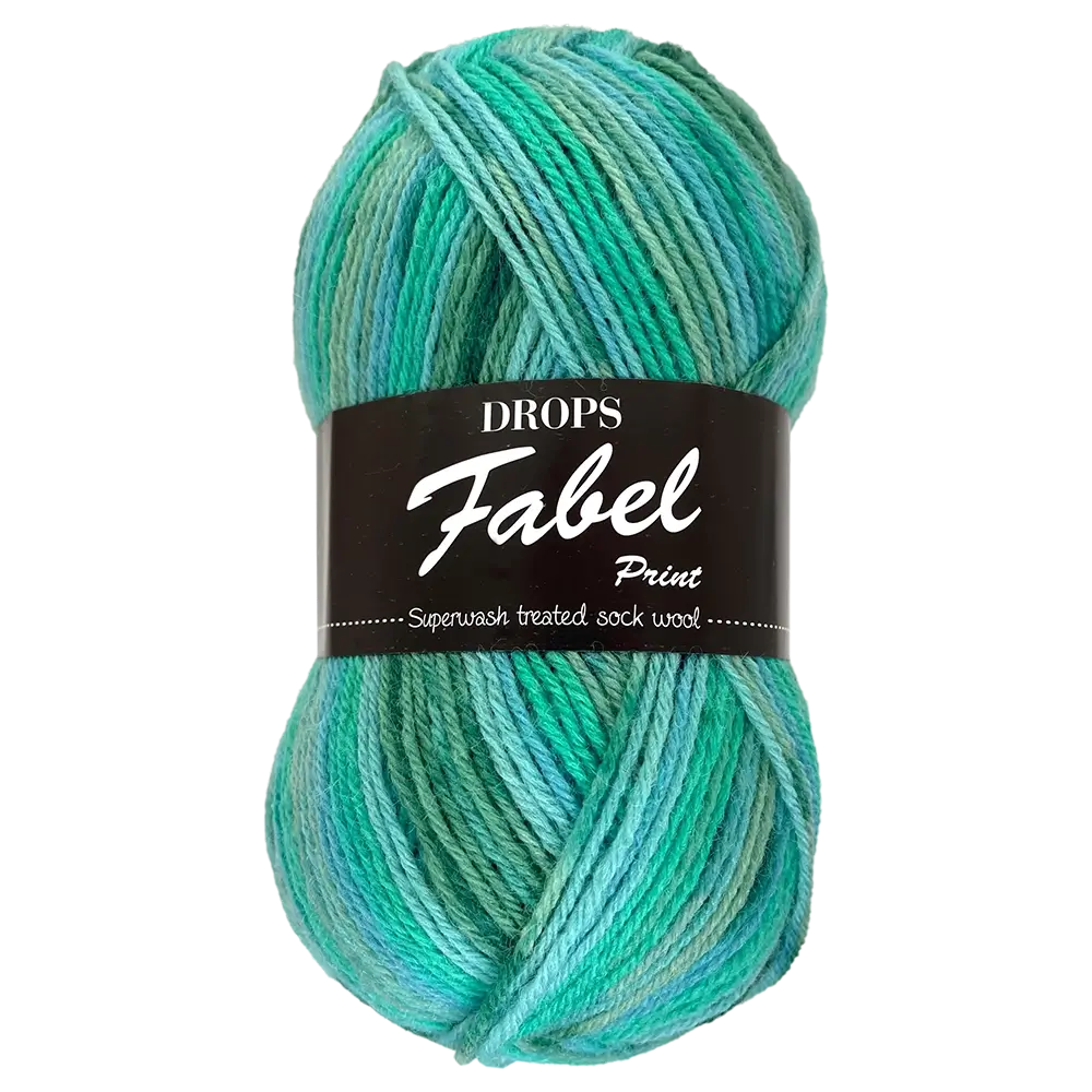 #Farbe_Drops Fabel Print | 340 Blue Lagoon