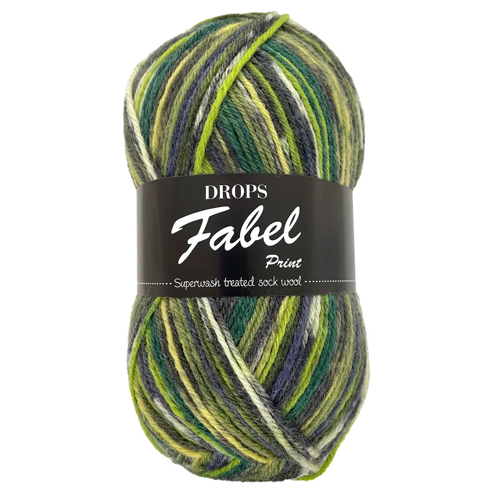 #Farbe_Drops Fabel Print | 542 Grün