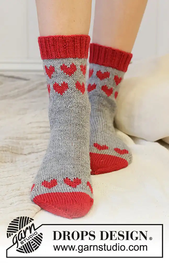 Socken Heart Parade (Strickset)