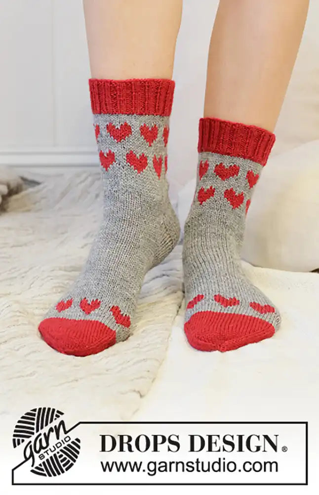 Socken Heart Parade (Strickset)