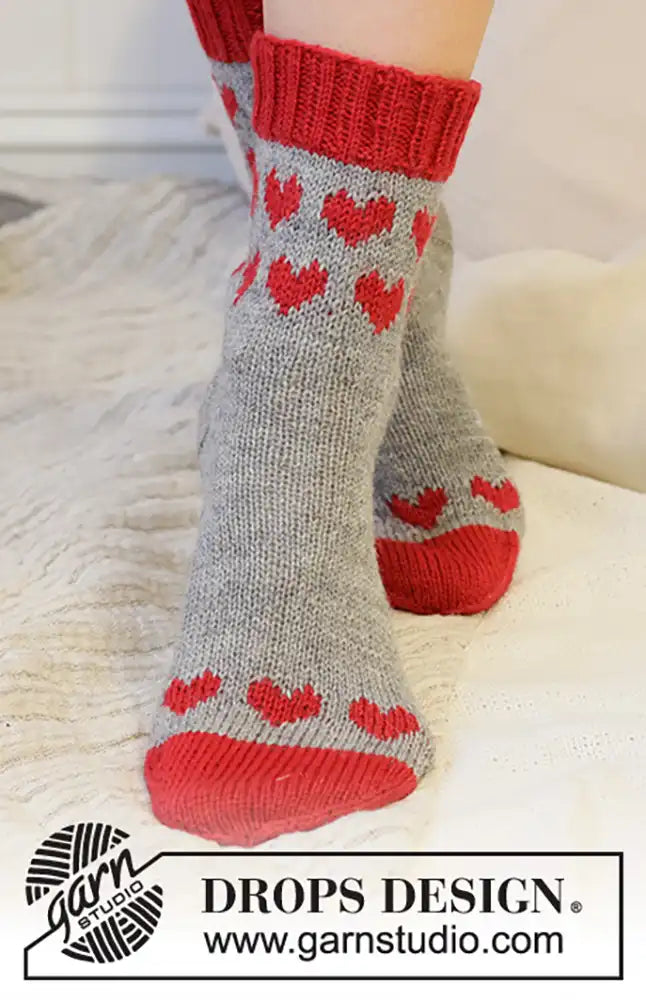 Socken Heart Parade (Strickset)