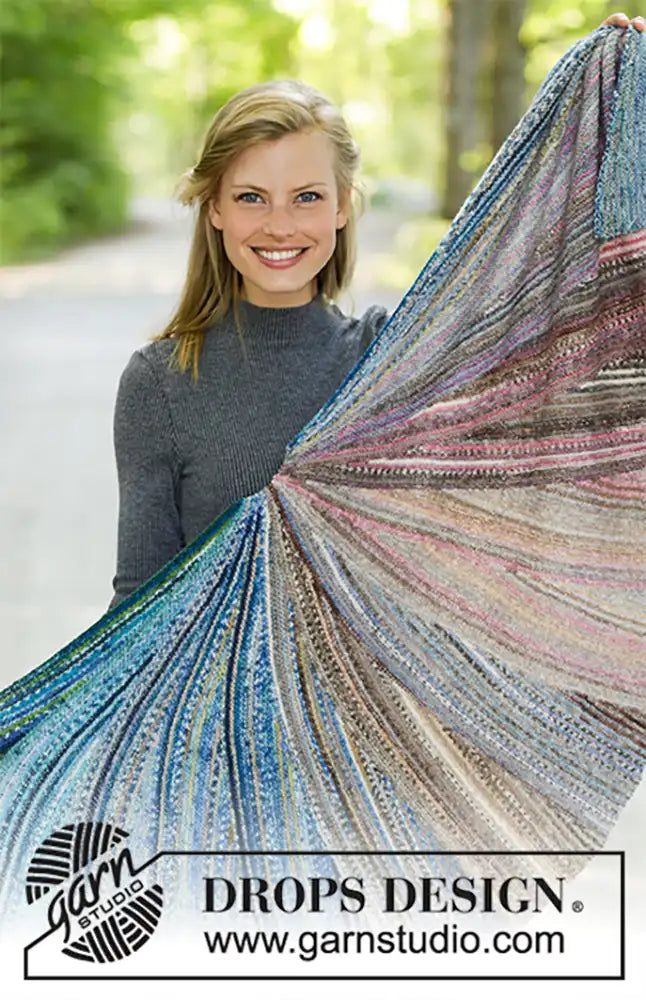 Tuch Night Butterfly (Strickset)