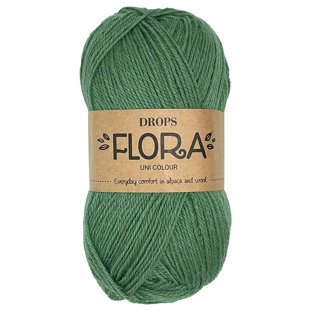 #Farbe_Drops Flora Uni | 15 Grün
