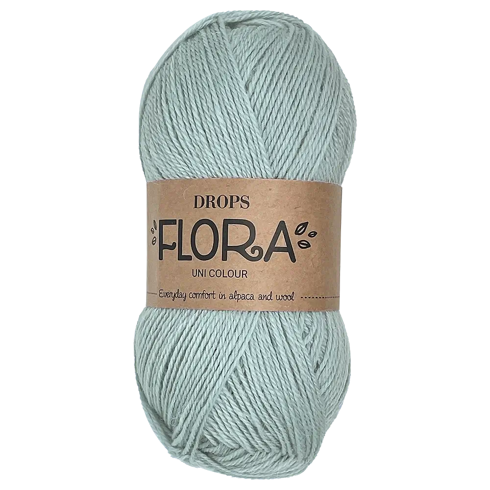 #Farbe_Drops Flora Uni | 34 Hell Seegrün