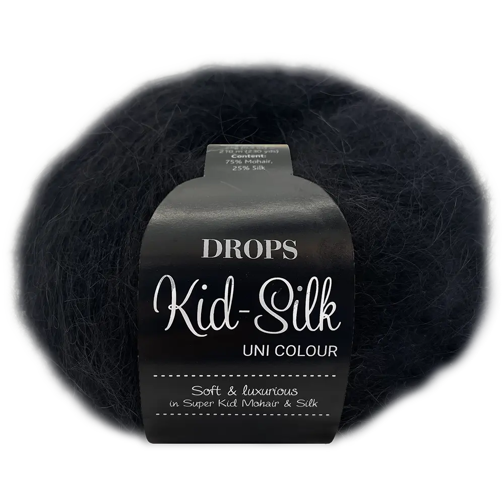 #Farbe_Drops Kid-Silk | 02 Schwarz