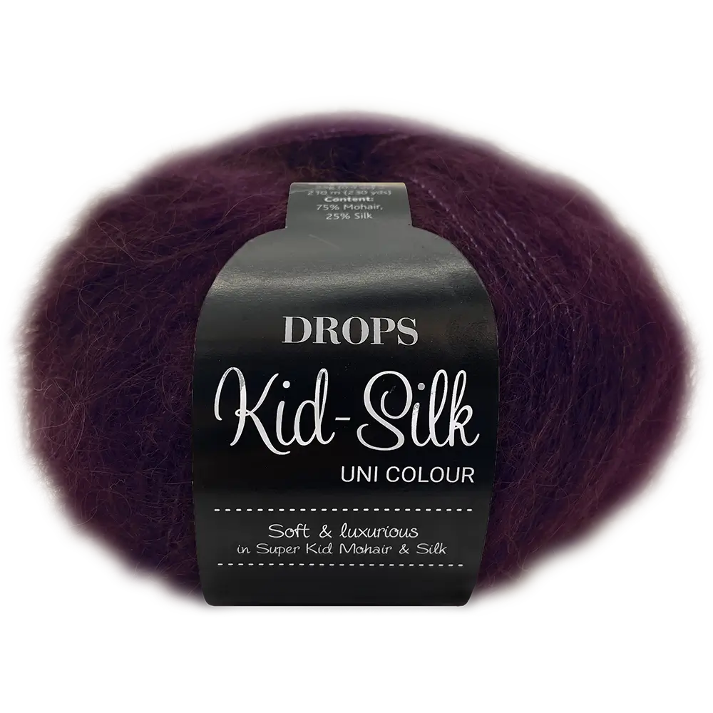 #Farbe_Drops Kid-Silk | 16 Dunkellila