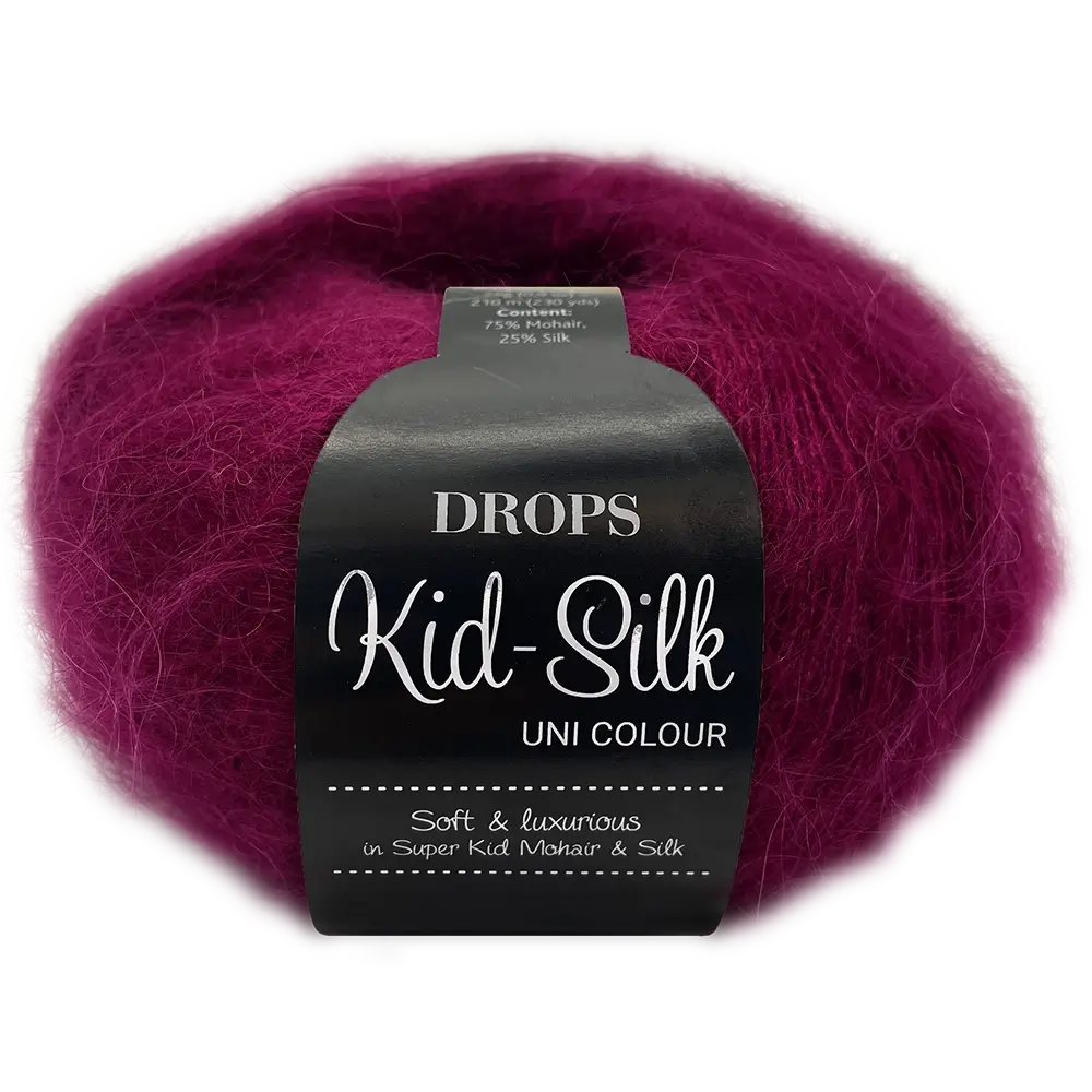 #Farbe_Drops Kid-Silk | 17 Dunkelrosa