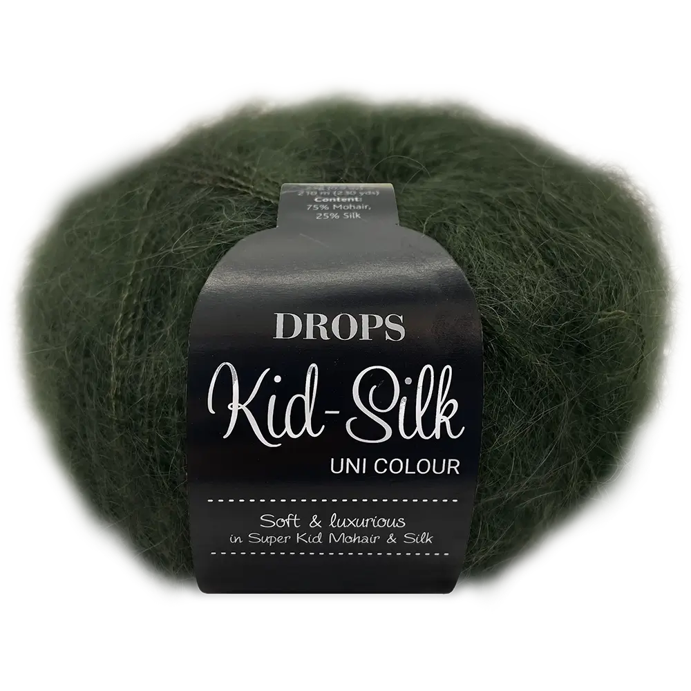 #Farbe_Drops Kid-Silk | 19 Dunkelgrün