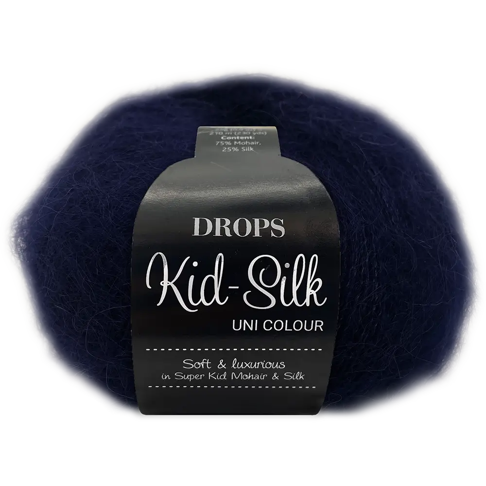 #Farbe_Drops Kid-Silk | 28 Marineblau