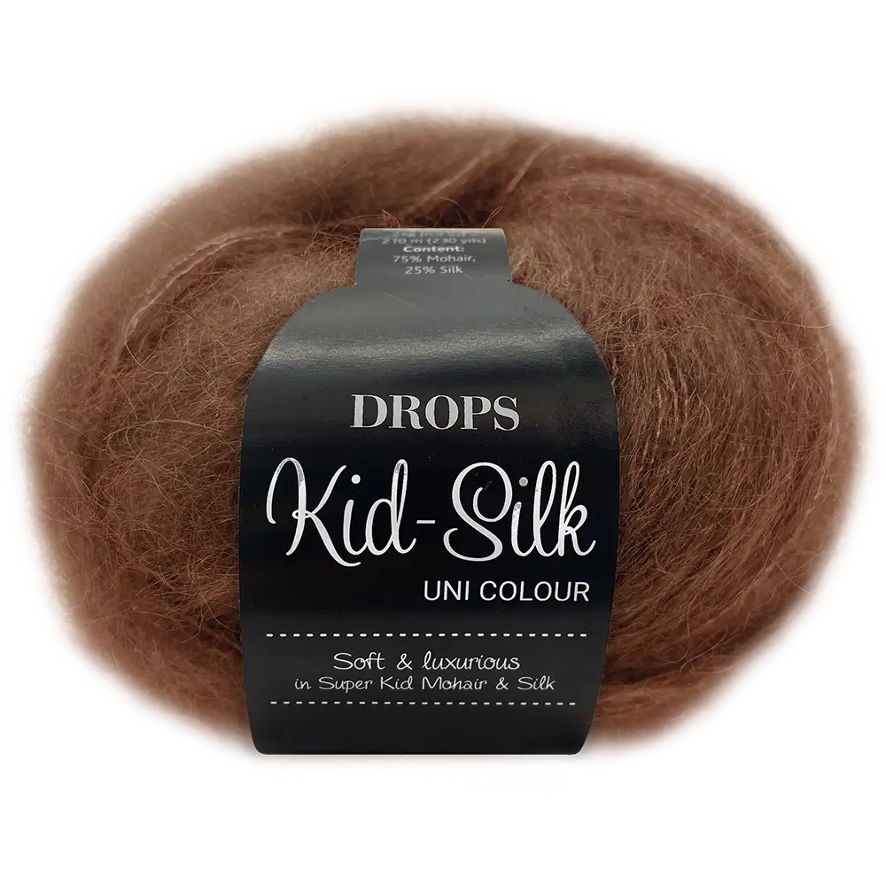 #Farbe_Drops Kid-Silk | 35 Schokolade