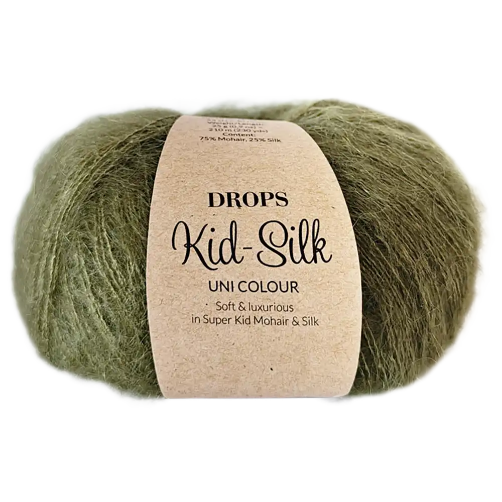 #Farbe_Drops Kid-Silk | 66 Oliv