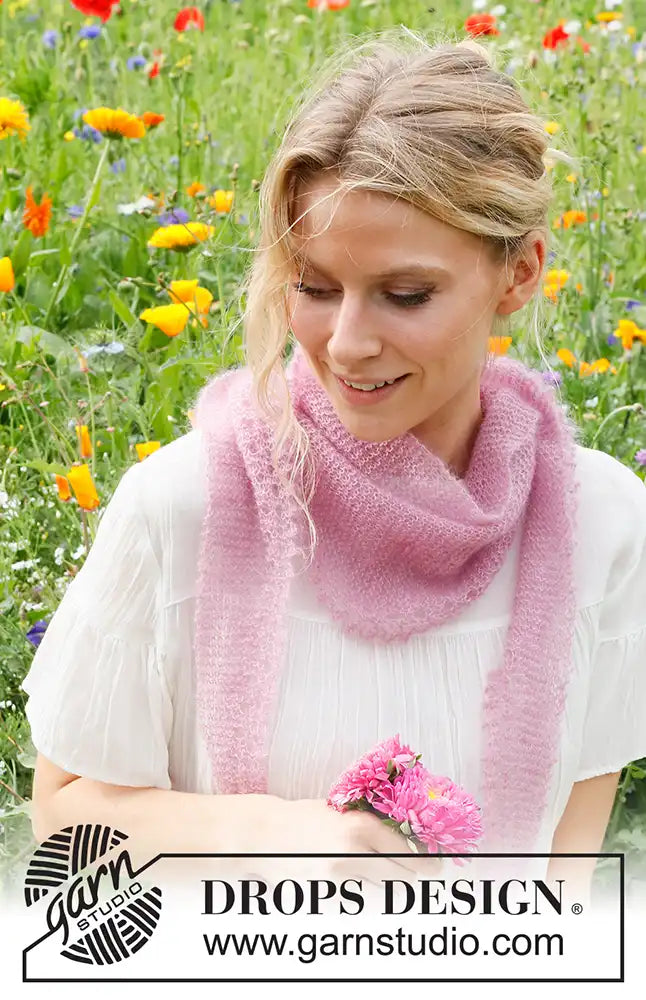 Tuch Pink Soda (Strickset)