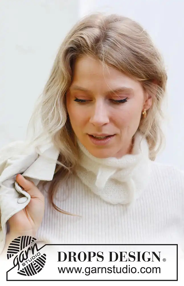 Tuch klein White Gull (Strickset)