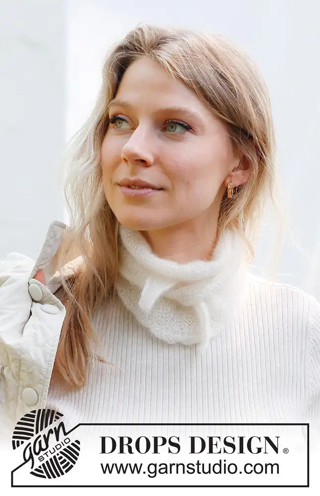 Tuch klein White Gull (Strickset)