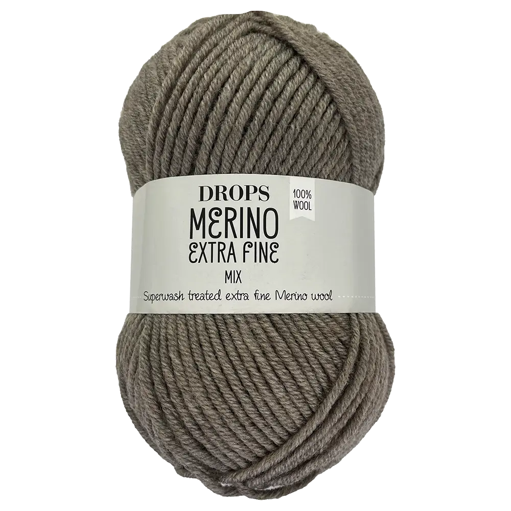 #Farbe_Drops Merino Extra Fine Mix | 07 Helltaupe