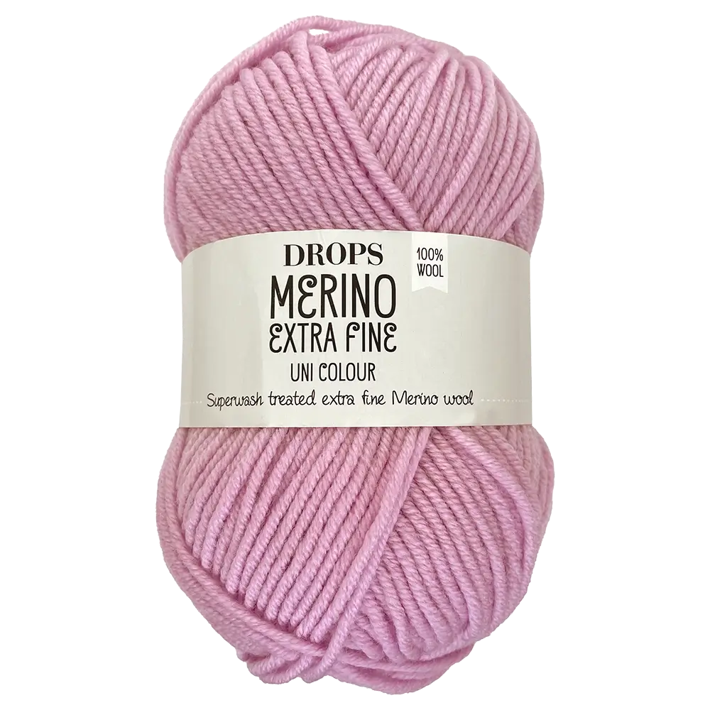 #Farbe_Drops Merino Extra Fine Uni | 16 Hellrosa