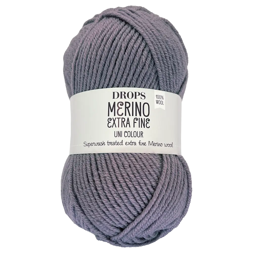 #Farbe_Drops Merino Extra Fine Uni | 22 Helllila