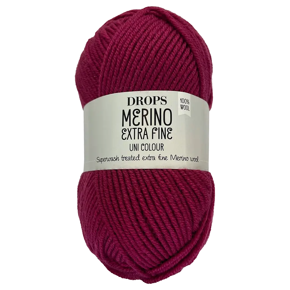 #Farbe_Drops Merino Extra Fine Uni | 34 Erika