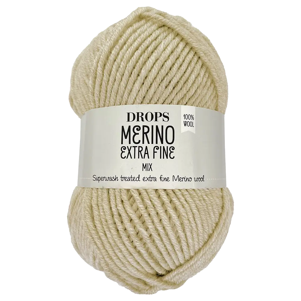 #Farbe_Drops Merino Extra Fine Mix | 50 Hellbeige