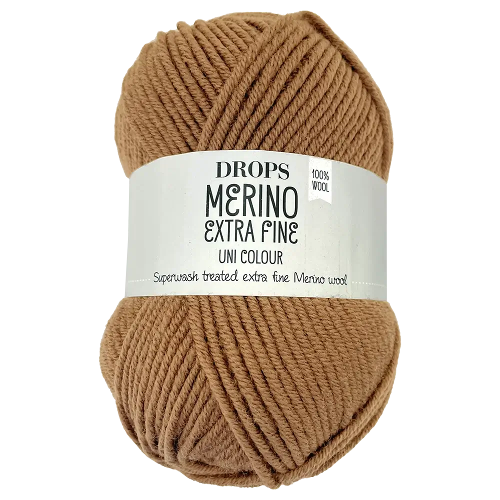 #Farbe_Drops Merino Extra Fine Uni | 51 Café Latte