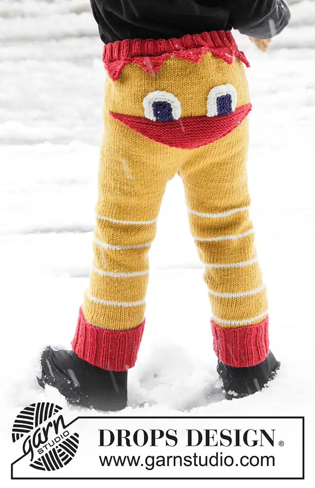 Faschingskostüm Hose Küken Cheeky Chicken (Strickset)