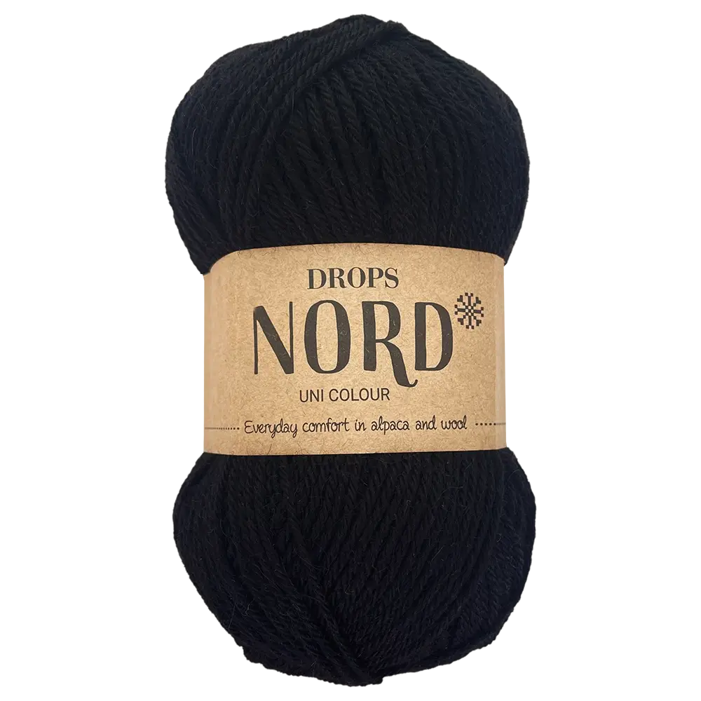 #Farbe_Drops Nord Uni | 02 Schwarz