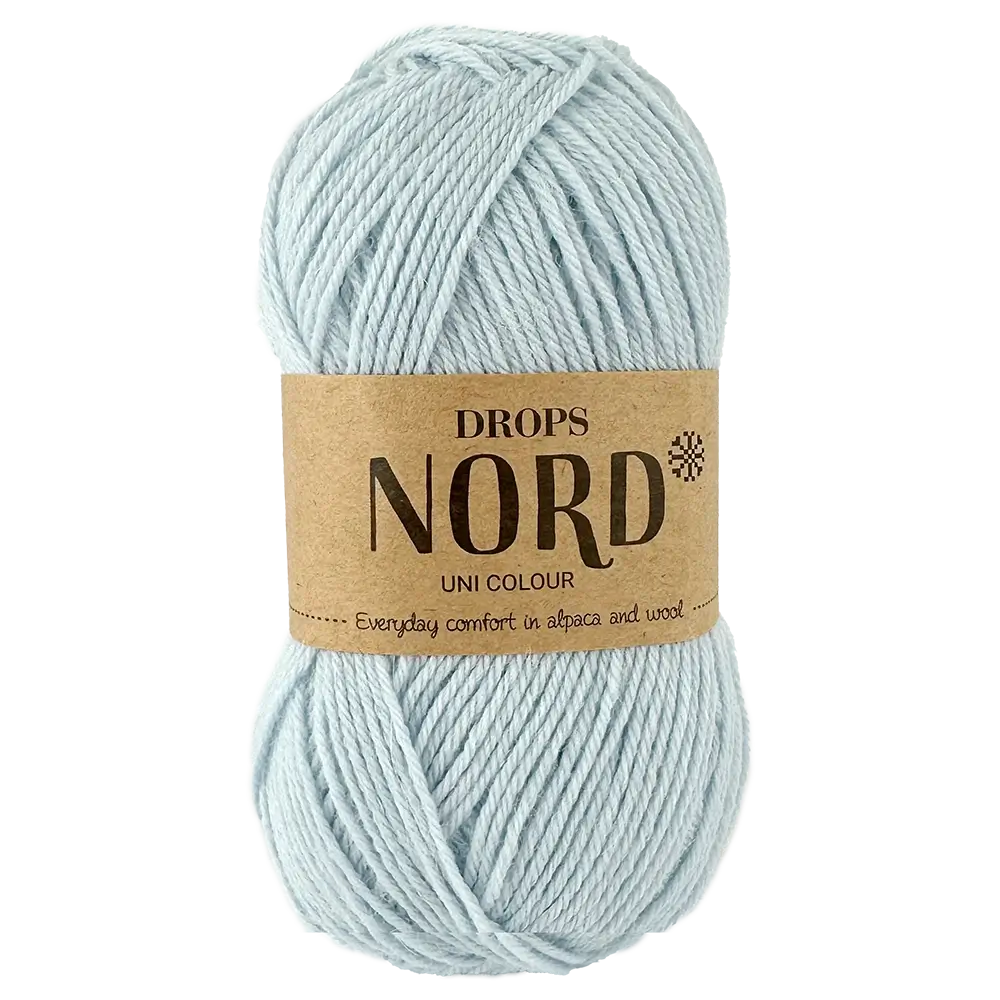 #Farbe_Drops Nord Uni | 26 Eisblau