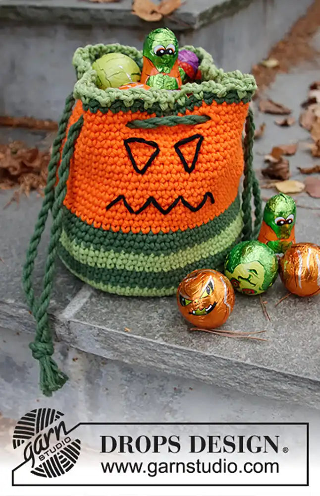 Scary Pumpkin Bag (Häkelset)