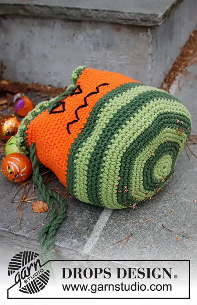 Scary Pumpkin Bag (Häkelset)