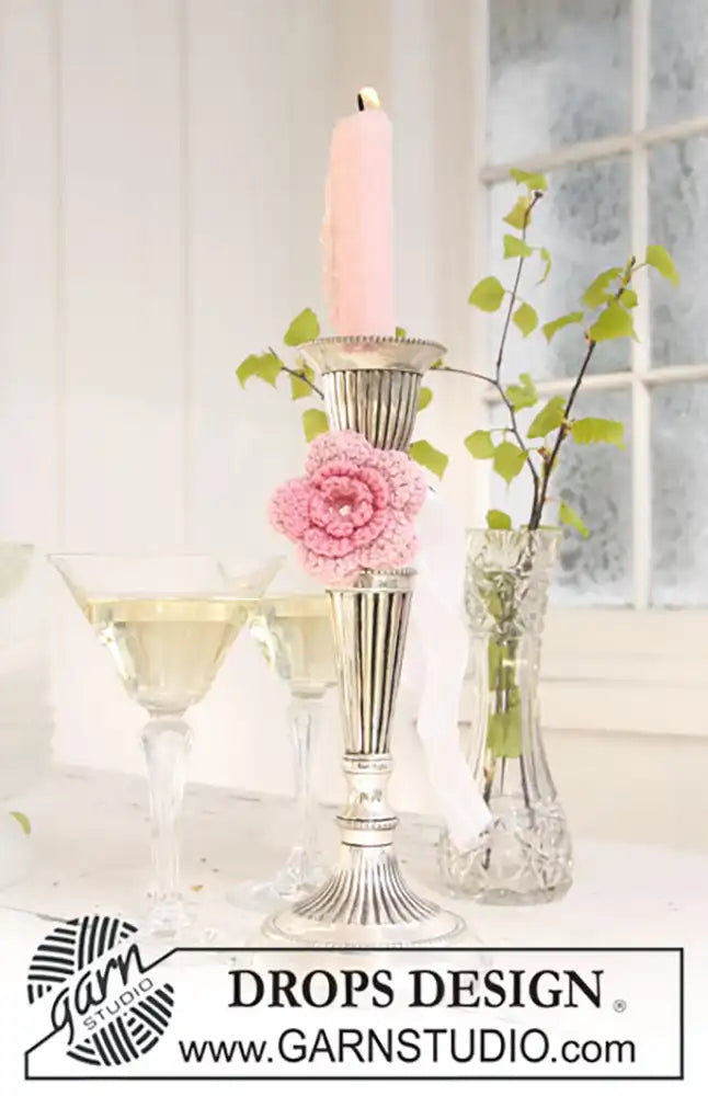 Blüte Ranunkel (Häkelset)