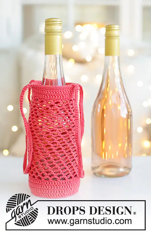 Flaschentasche Time for Cheers (Häkelset)