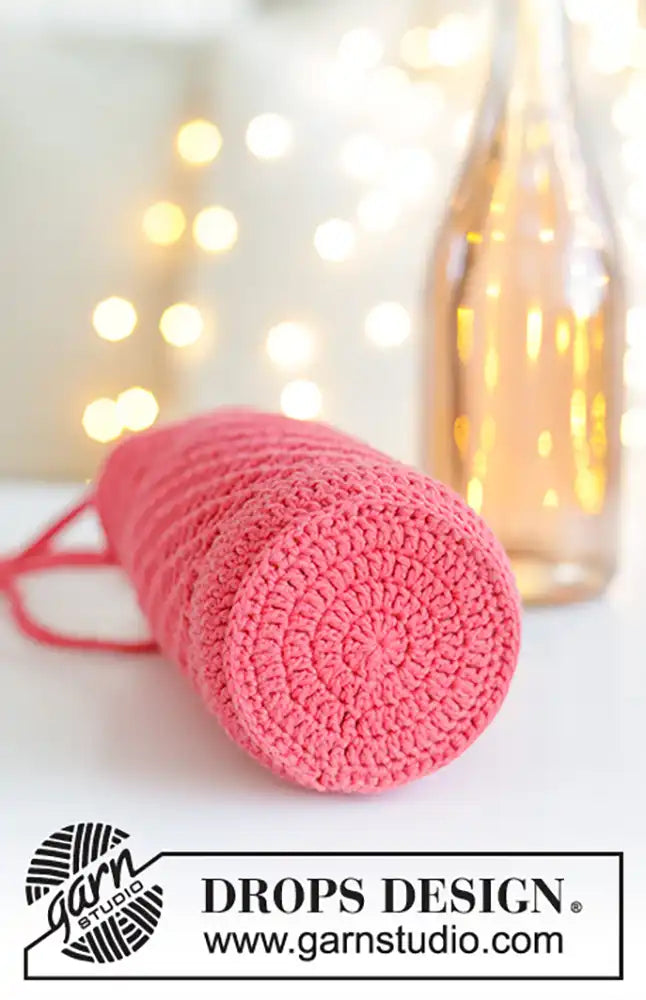 Flaschentasche Time for Cheers (Häkelset)