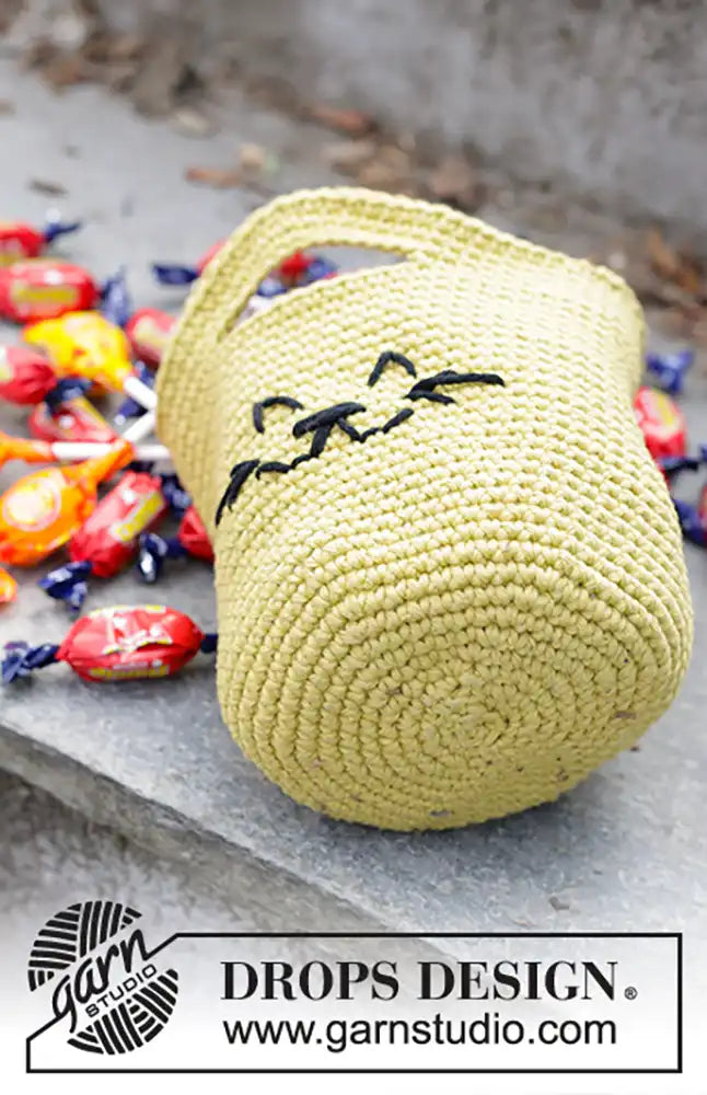 Bonbontasche Cat Tricks (Häkelset)