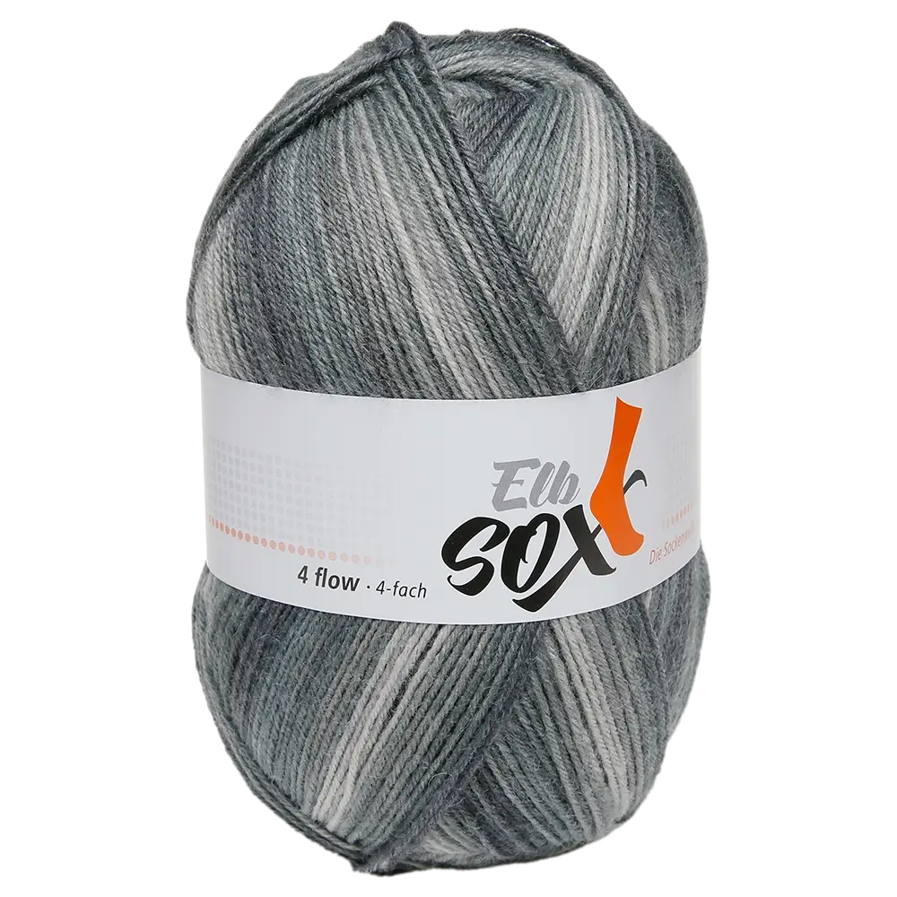 #Farbe_ElbSox 4-fach Color | 001 Schwarz Dégradé