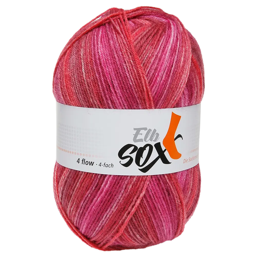 #Farbe_ElbSox 4-fach Color | 005 Rot Dégradé