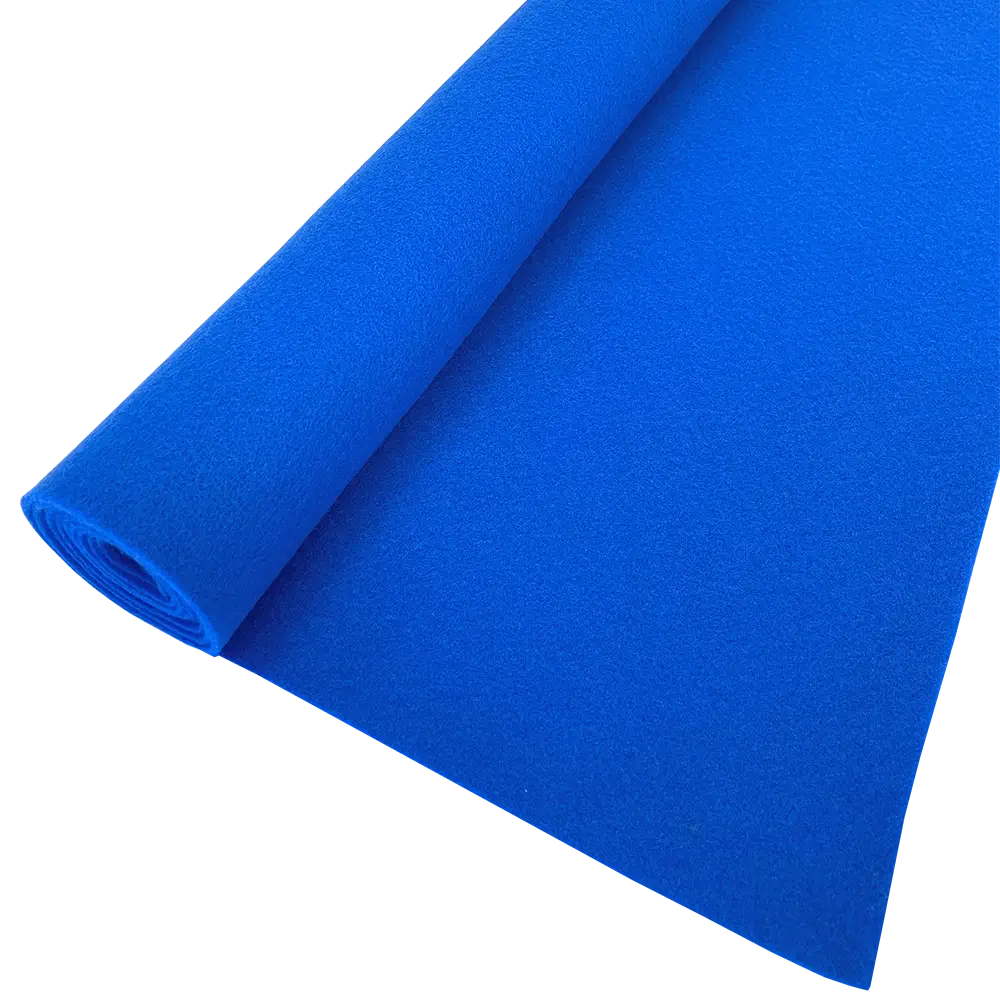 #Farbe_Felto Textilfilz | Hellblau