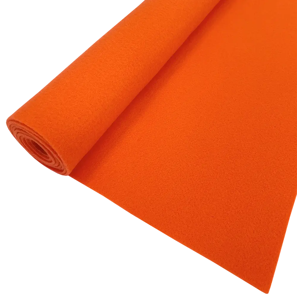 #Farbe_Felto Textilfilz | Orange