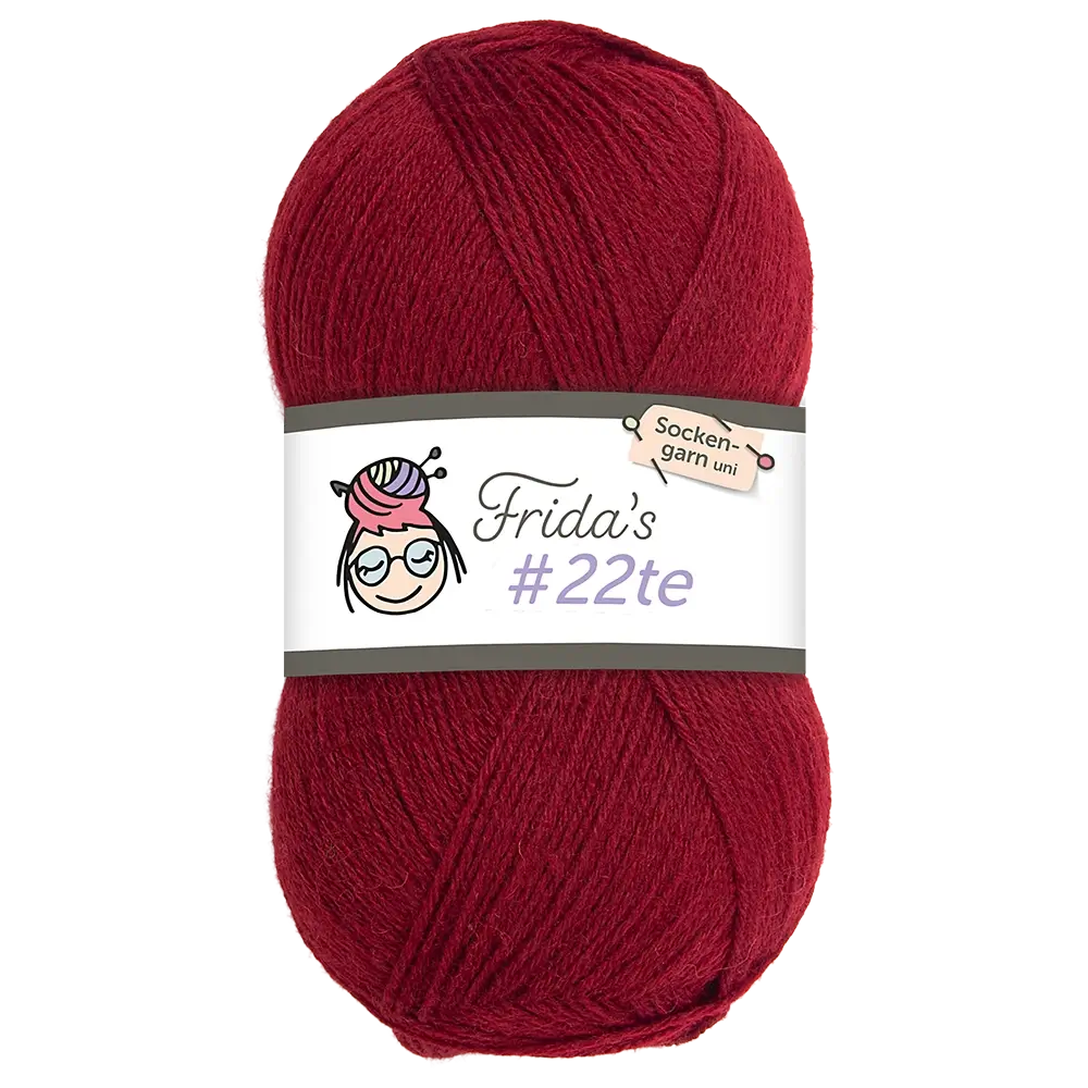 #Farbe_Frida's 22te | 4646 Weinrot