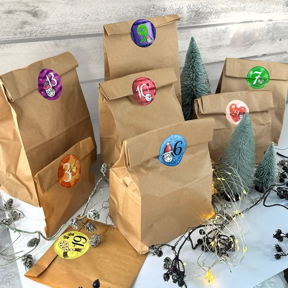 Adventskalender Chenillewolle