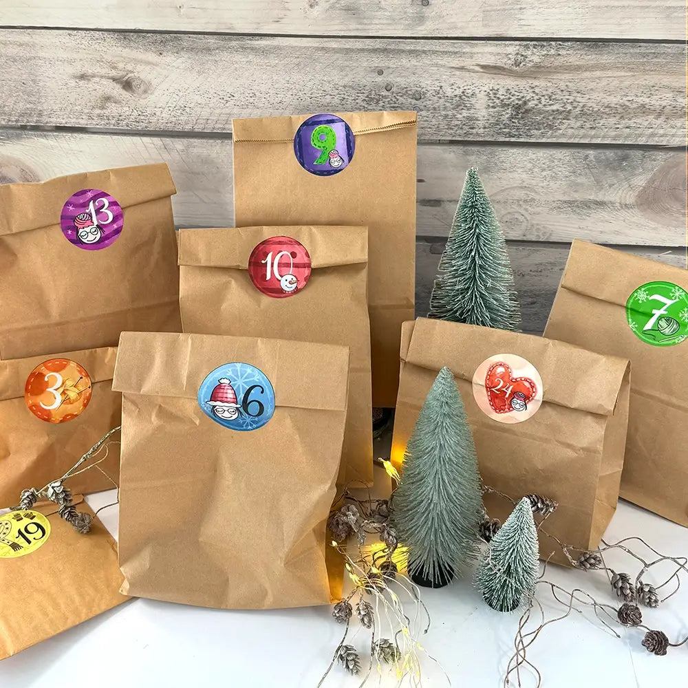 Adventskalender Chenillewolle